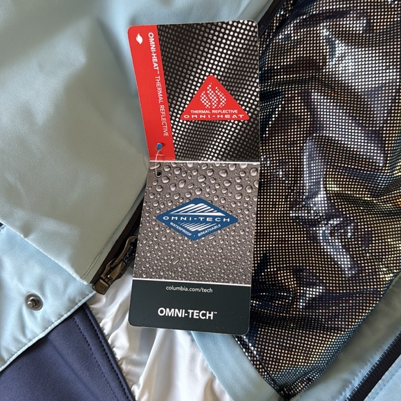 Columbia Sportswear Omni Heat Blue Jacket - Picture 7 of 7